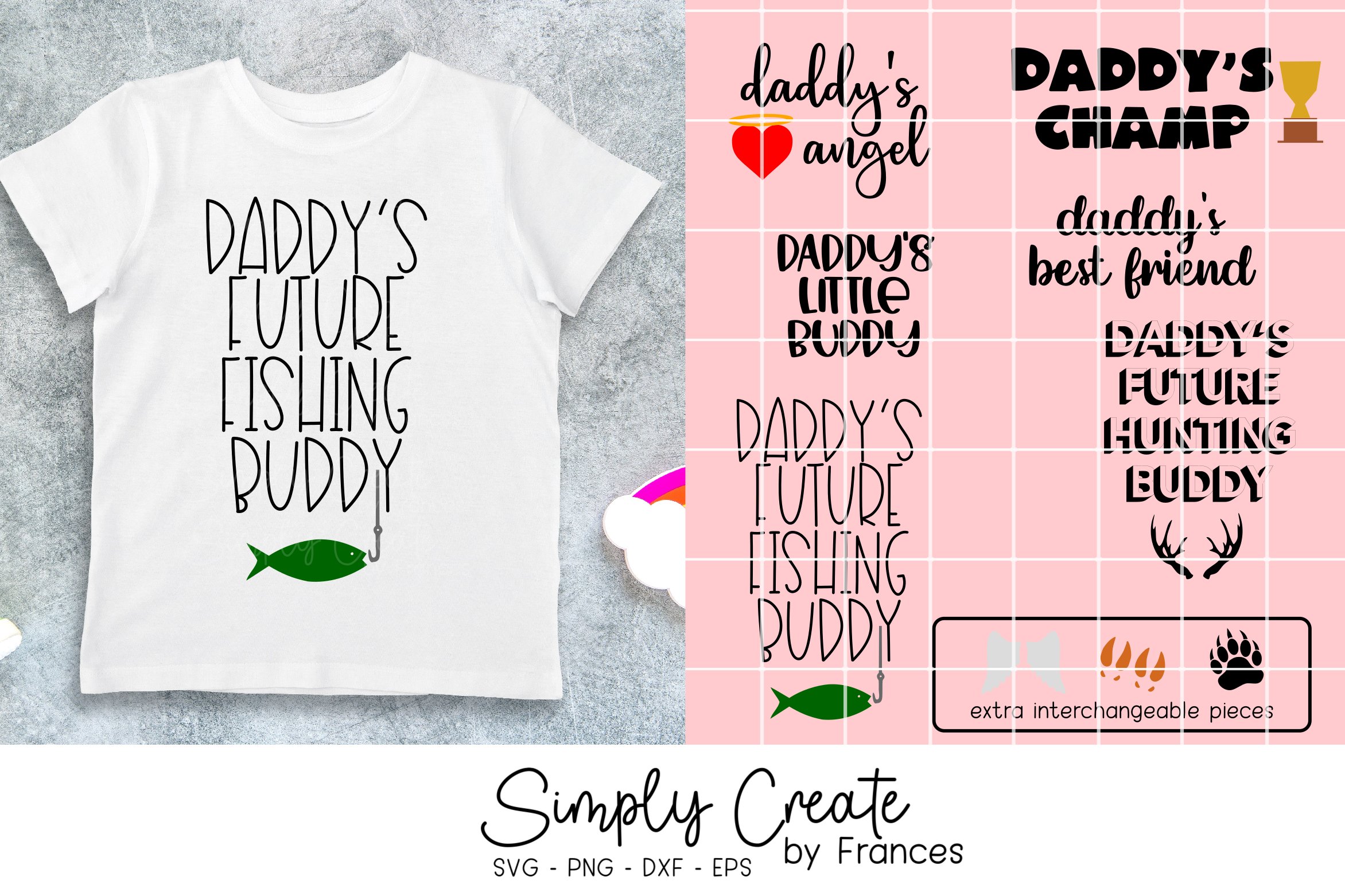 Daddy, Father SVG Bundle, Fathers Day