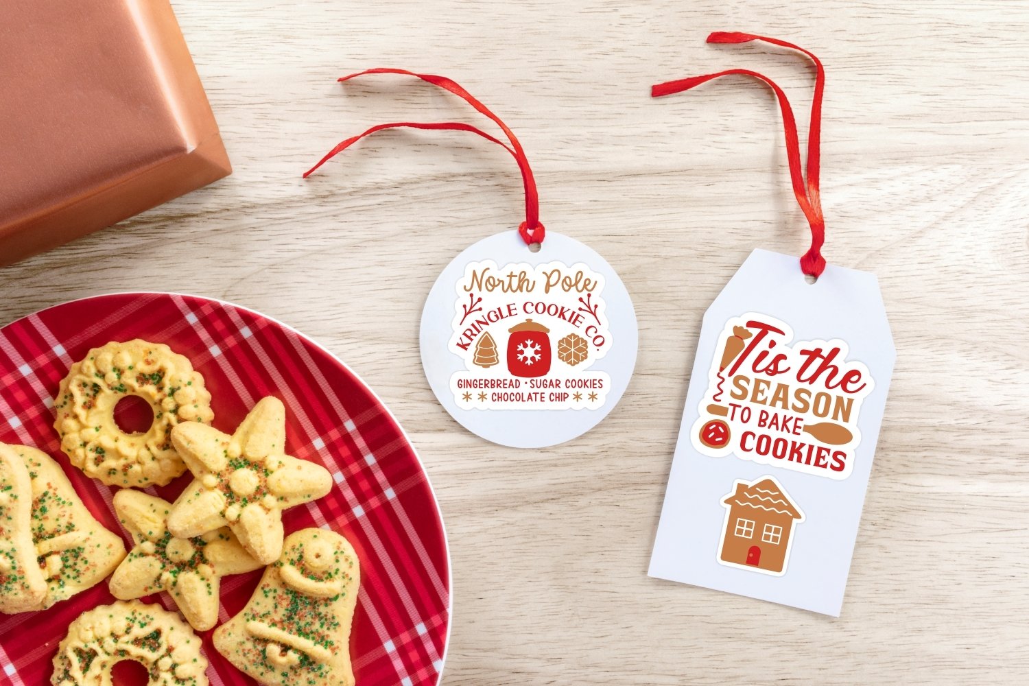Christmas baking stickers | Christmas sticker bundle 3