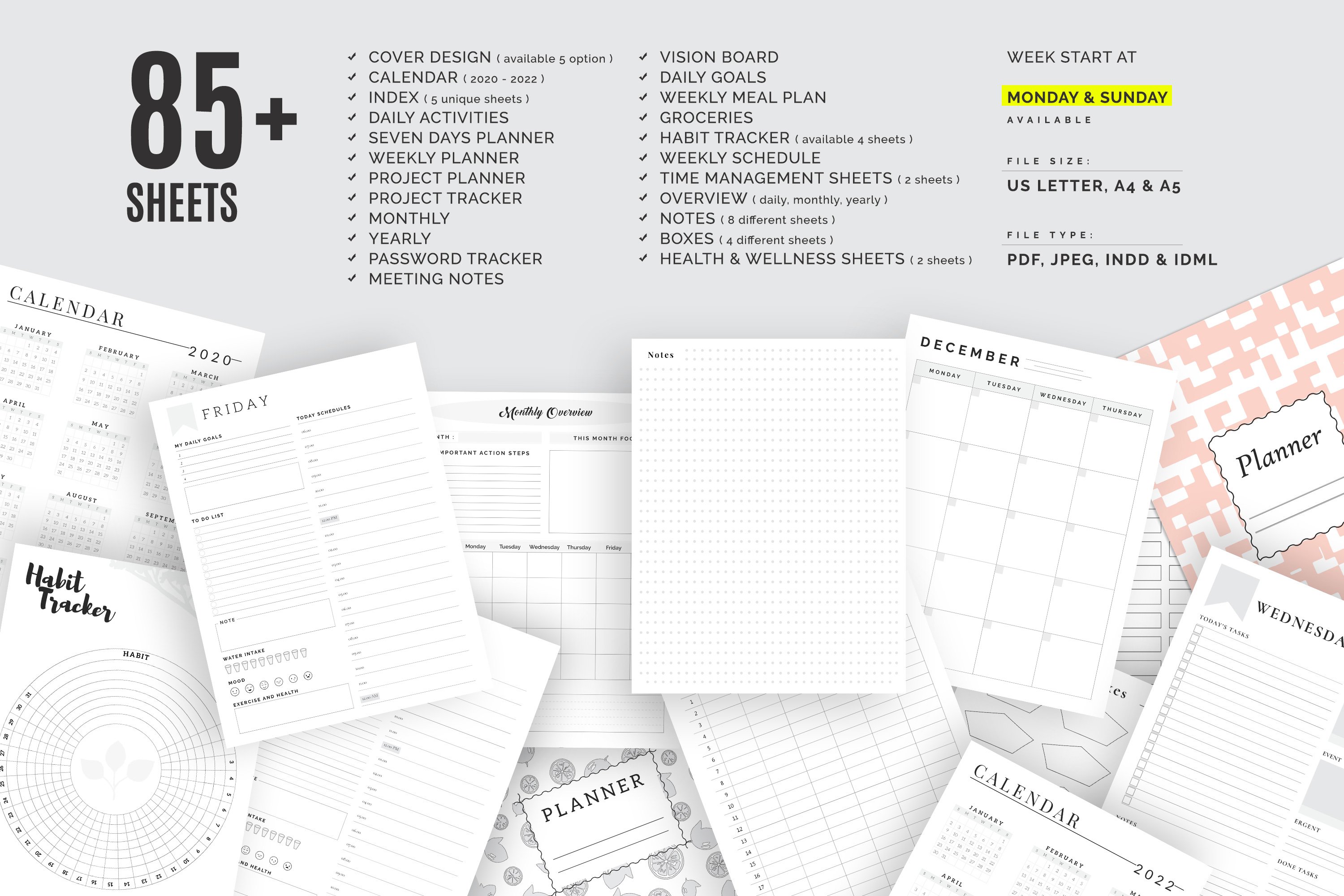 The Ultimate Planner Bundle Pack