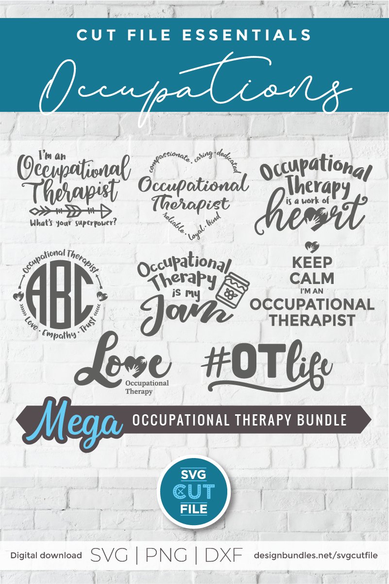Occupational therapist svg bundle, occupational therapy svg 2