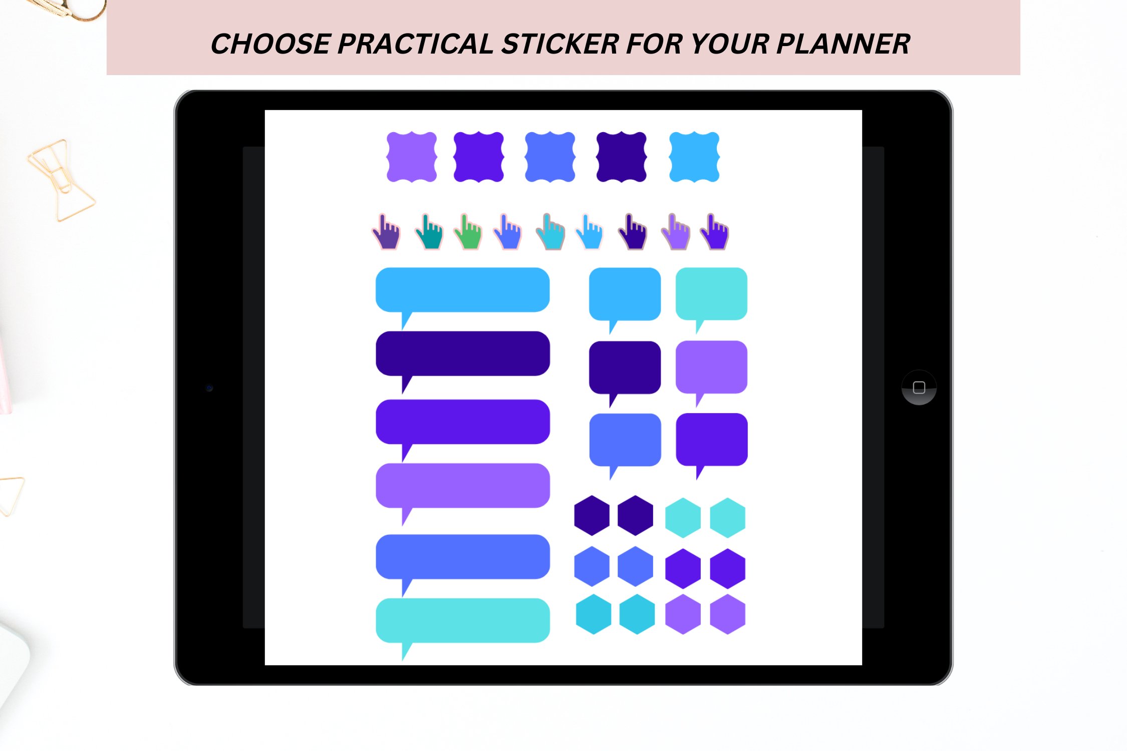 Daily Cute Digital Stickers for Fun Goodnotes 2