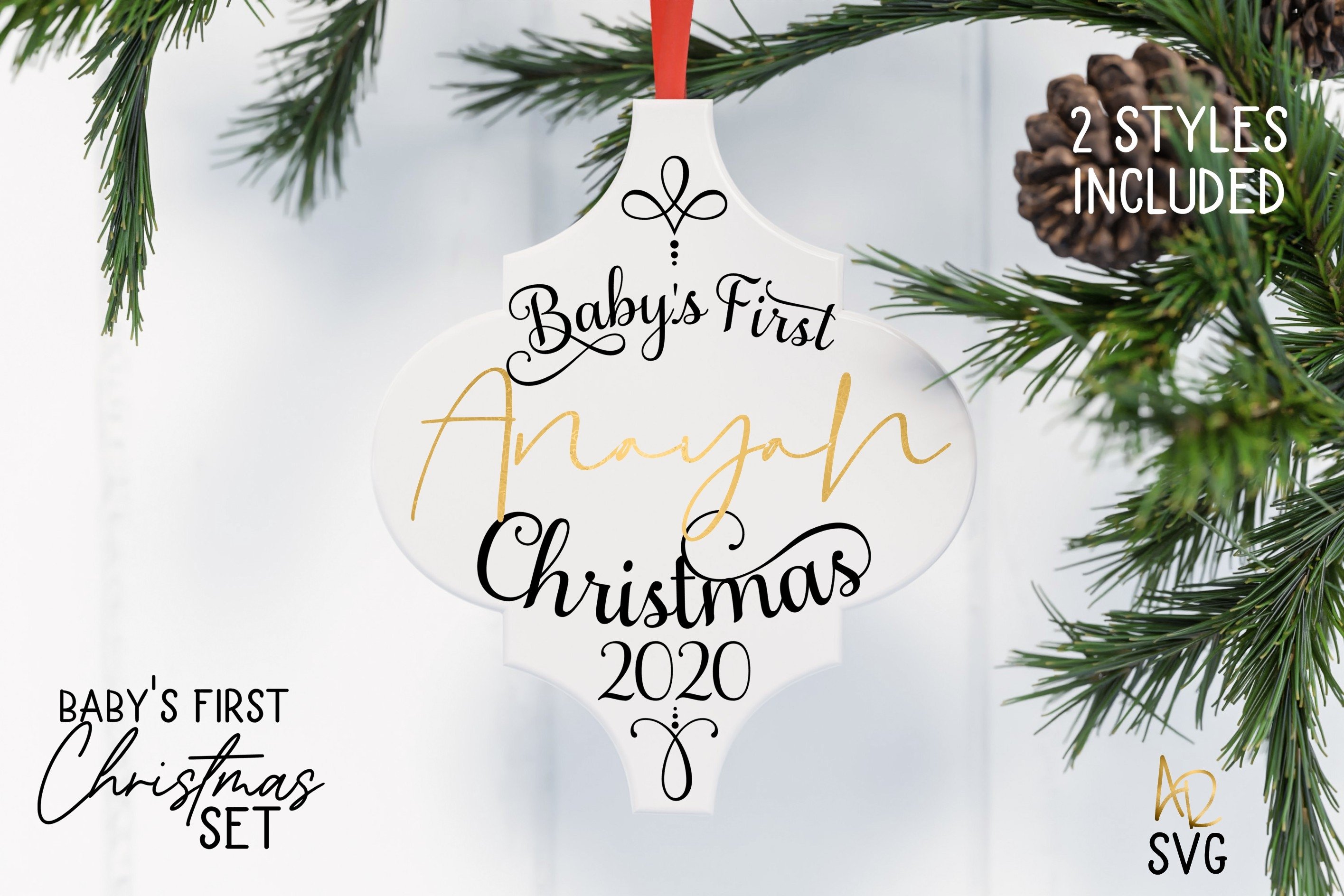 Arabesque Tile The Ultimate Ornament Bundle| Family Covid 3