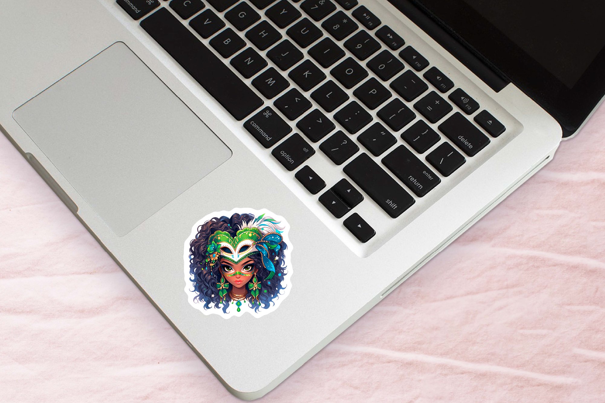 Mardi Gras Sticker Bundle - Fashion Girls Printable Stickers 3