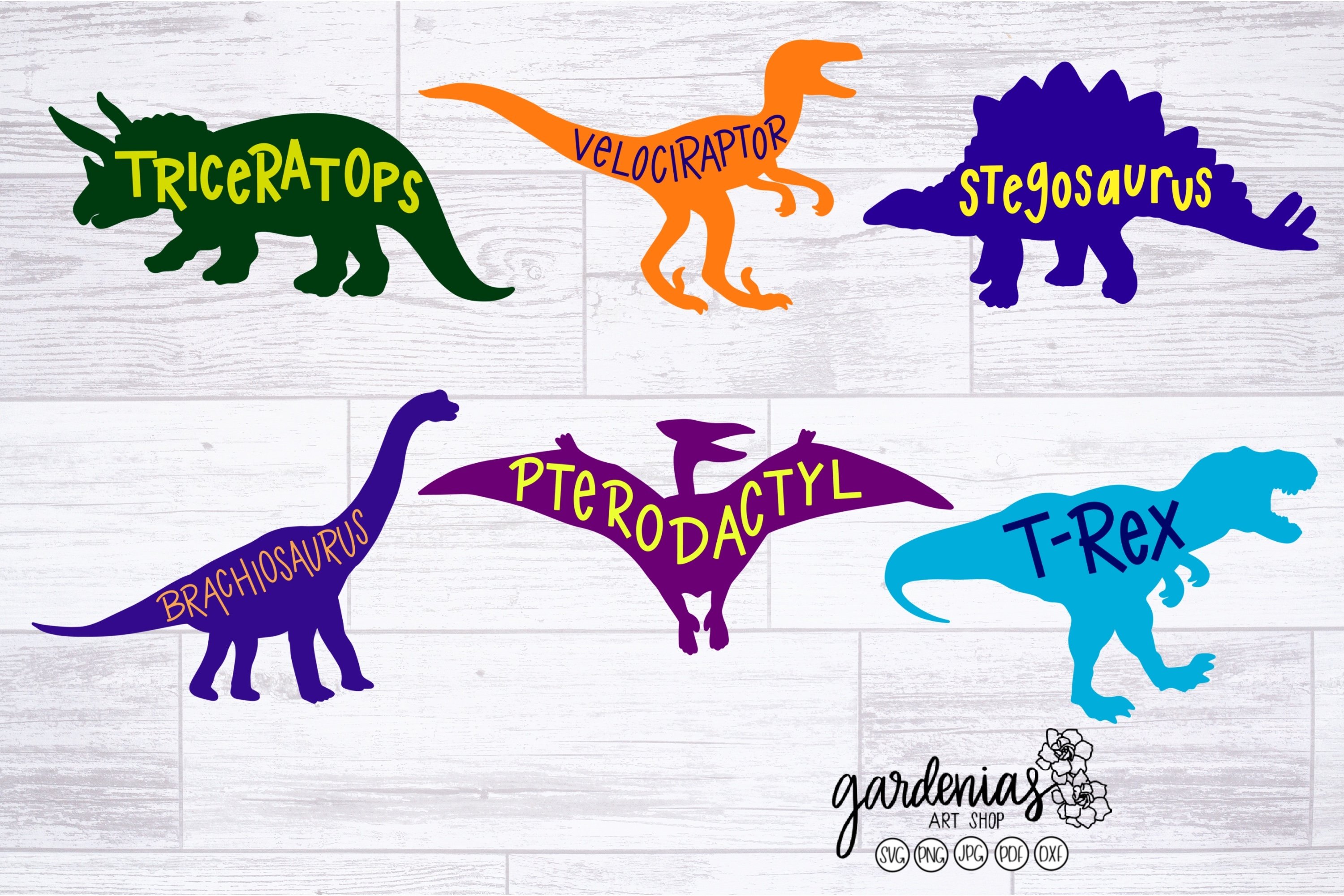 Dinosaur Mandala Bundle | Mandala SVG | Dinosaur Cut Files 2