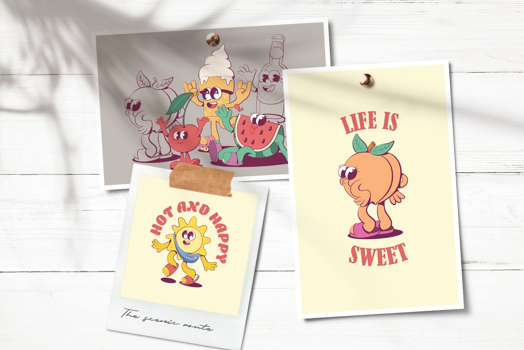 Groovy Summer Mascots 2