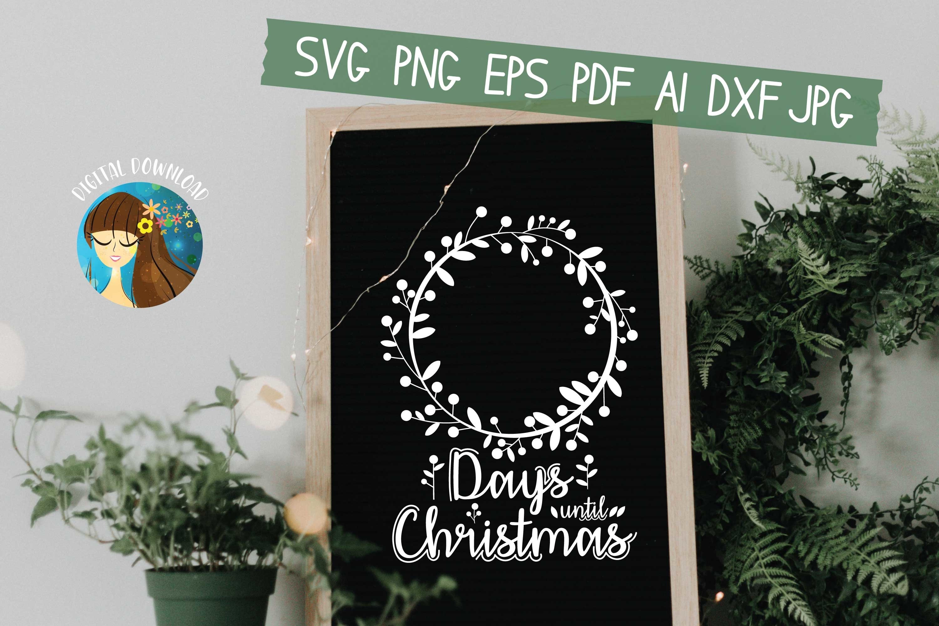Days Until Christmas 8 Designs Svg 2