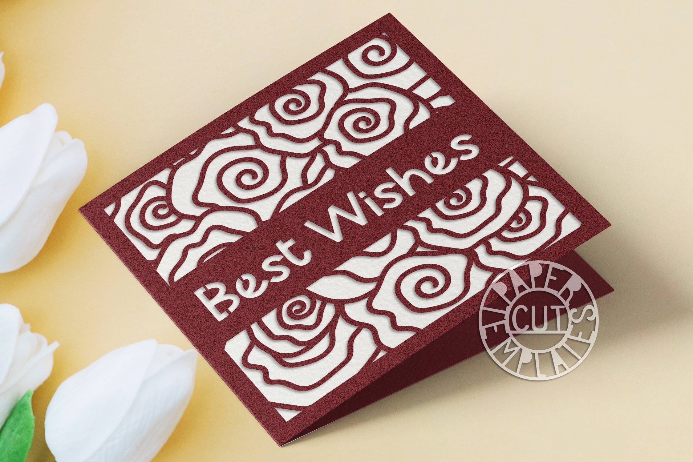 SVG 6 Classic any occasion Cards Set for Silhouette   Cricut 3