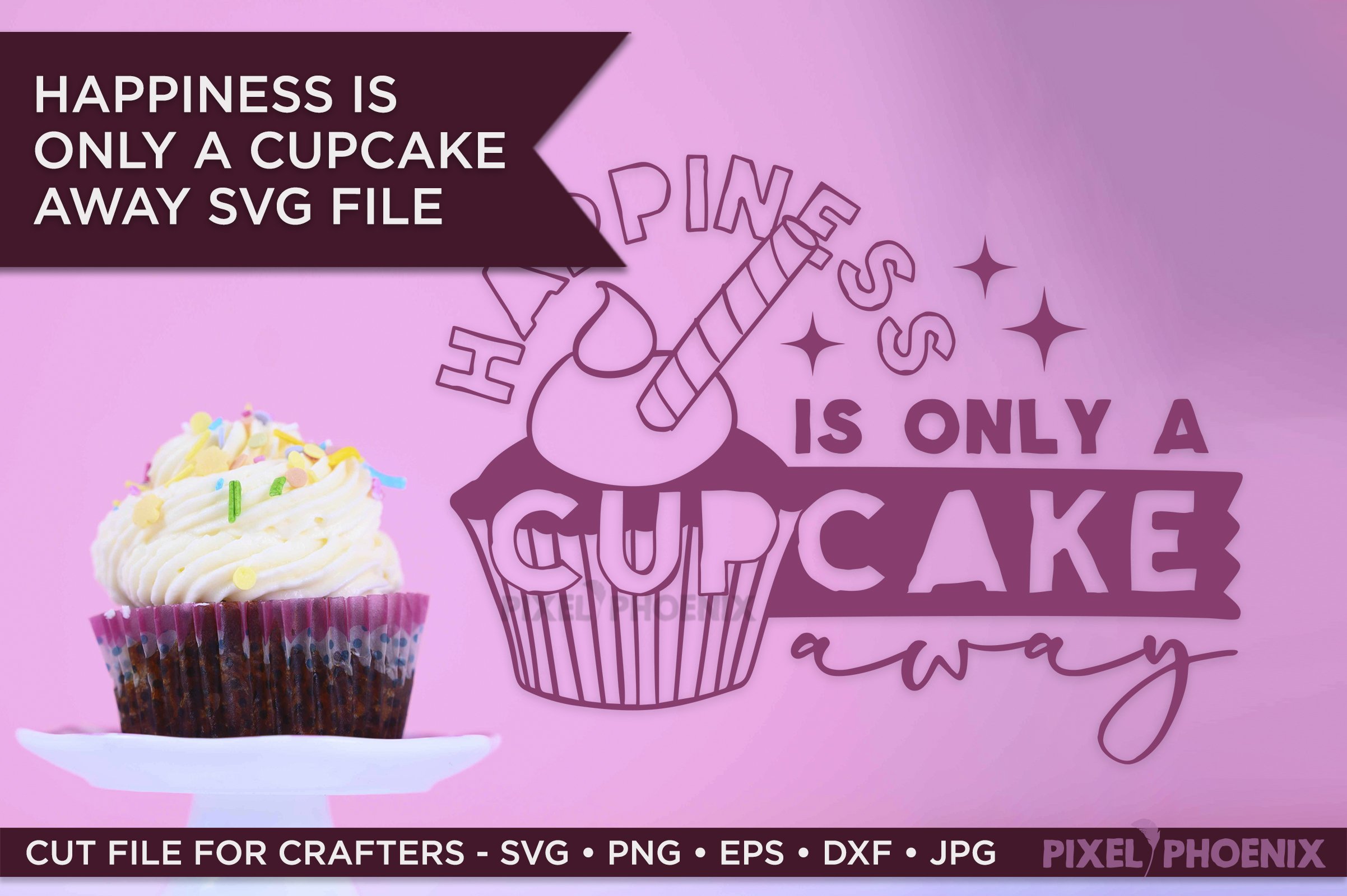 Cupcake Bundle, SVG Bundle, 12 SVG Sayings, Cupcake SVG 2