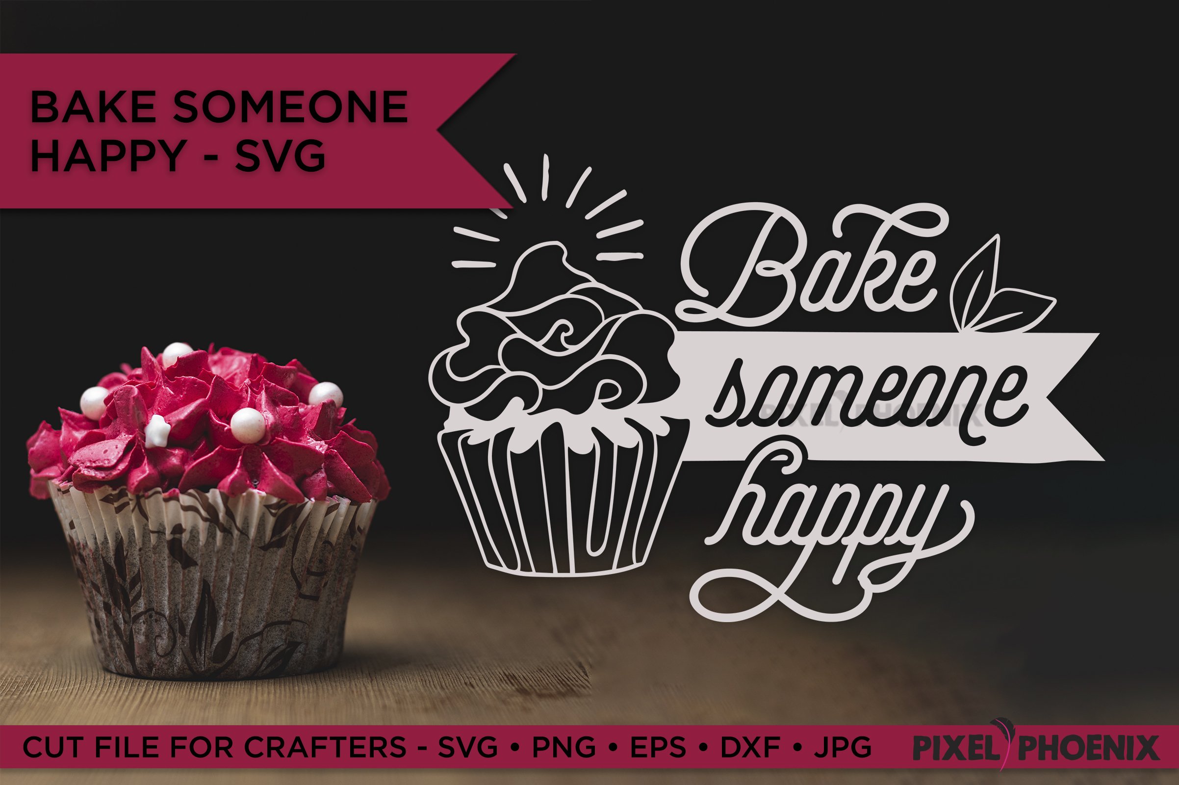 Cupcake Bundle, SVG Bundle, 12 SVG Sayings, Cupcake SVG 3