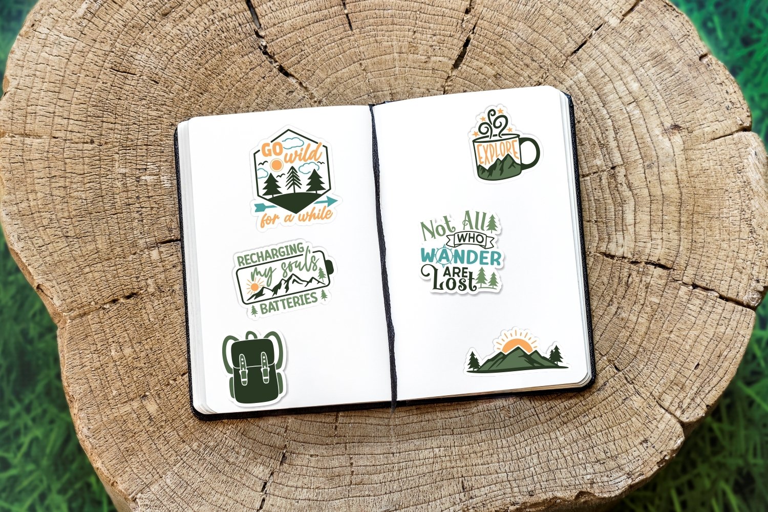 Explore stickers | Adventure stickers 2
