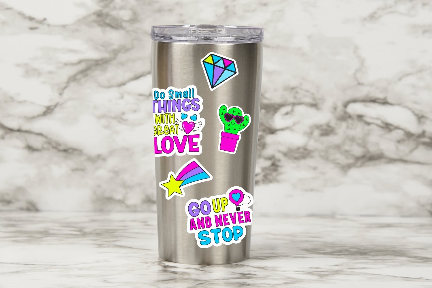 90s inspirational stickers | Nineties printable bundle 2