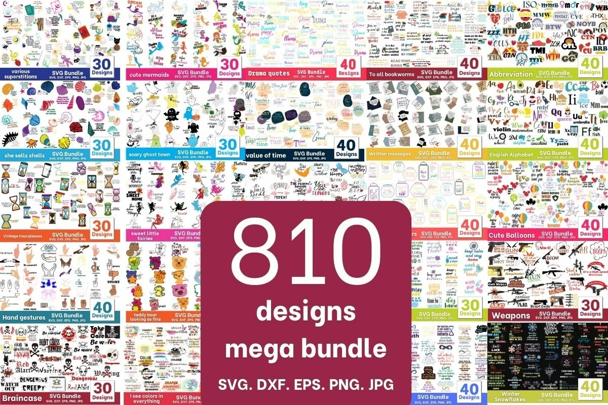 810 Designs Mega Bundle