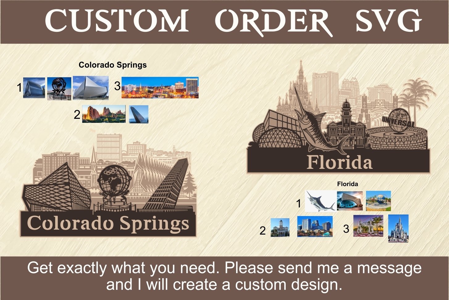 25 US City Skyline SVG Set 1 - Bundle Skyline Svg for Cricut 3