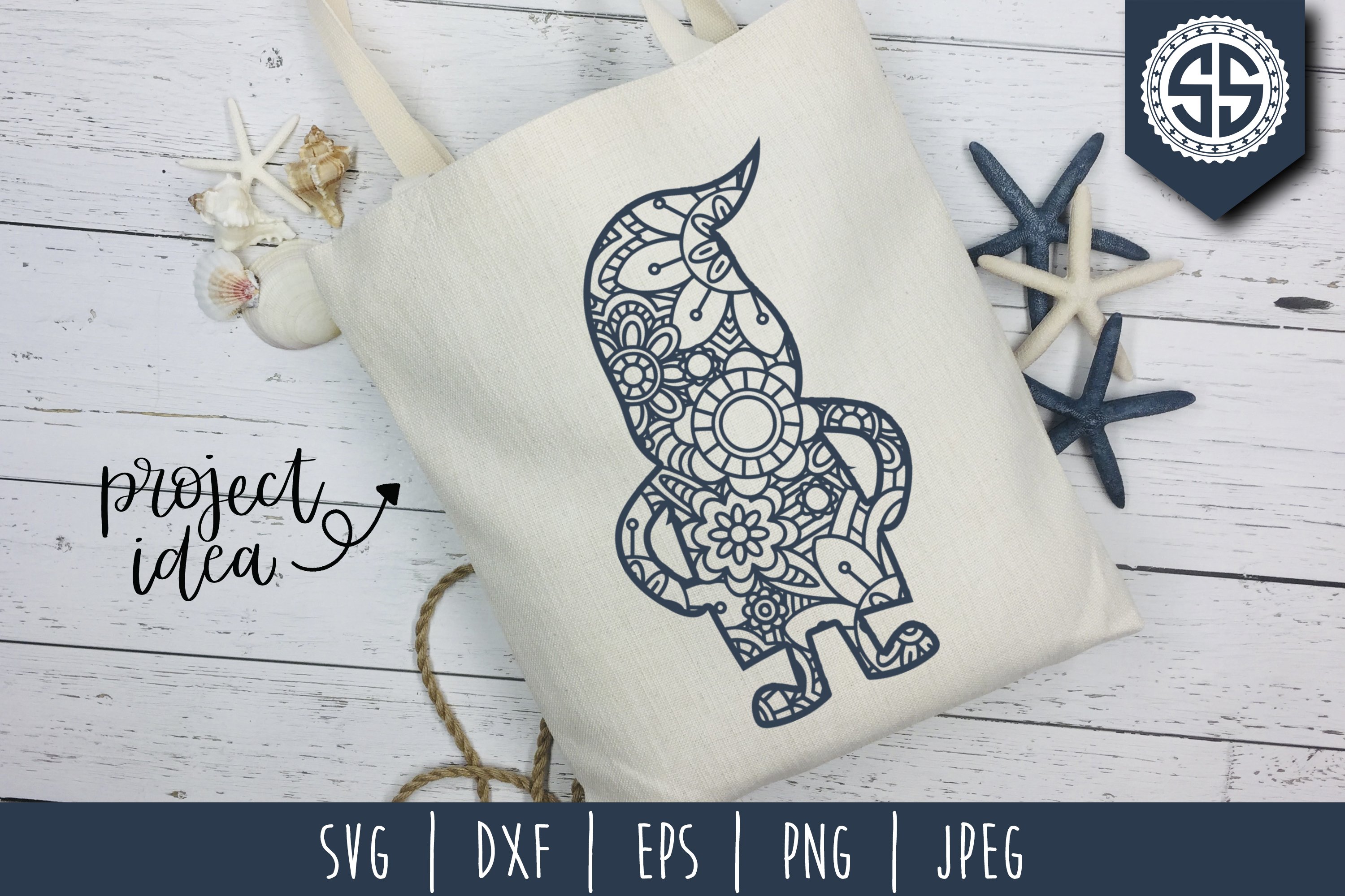 Gnome Mandala Zentangle Mini Bundle Set of 28 - SVG 2