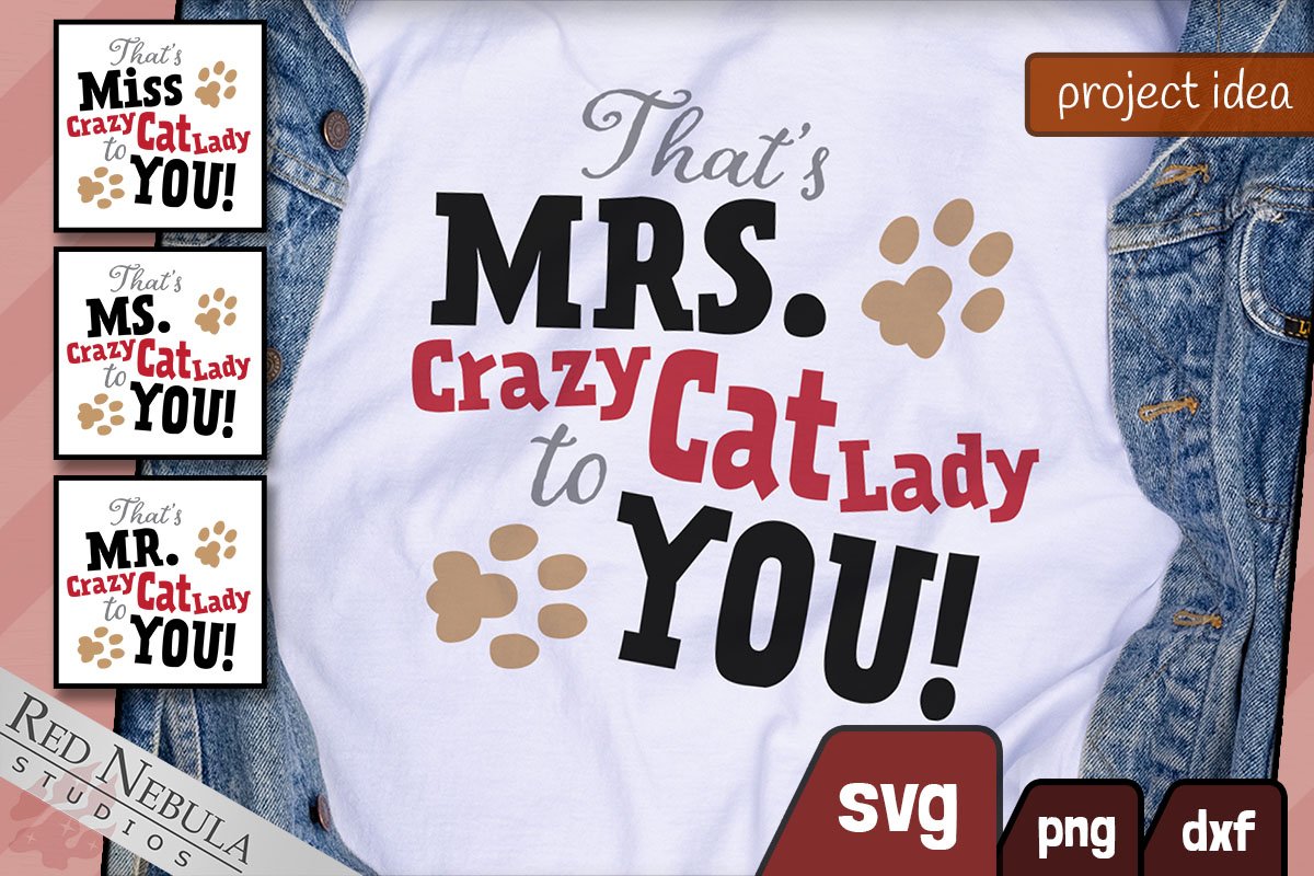 Cat Lovers SVG Bundle | 8 Cat SVG / Sublimation   Variants 3