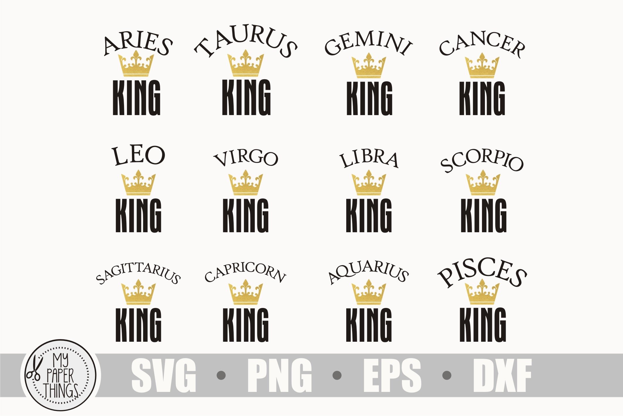 Mega zodiac sign svg bundle 2