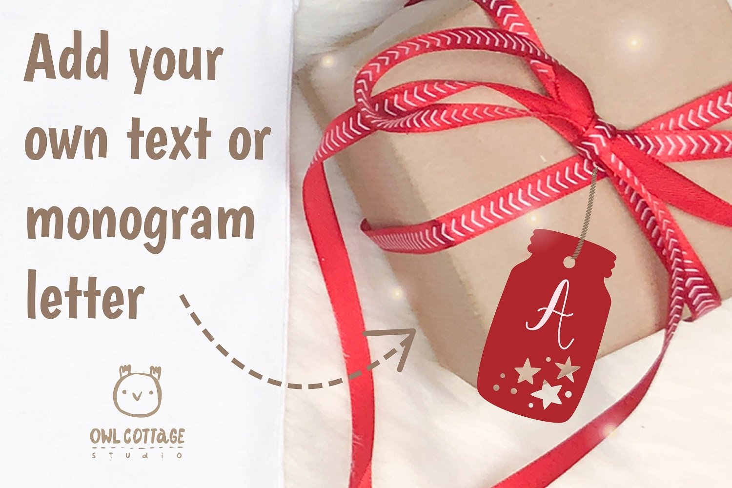 Christmas Gift Tags SVG Bundle, Gift Tags Labels Cut Files 3