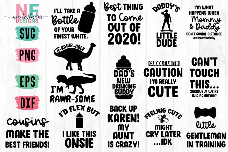Boy Oh Boy SVG Bundle