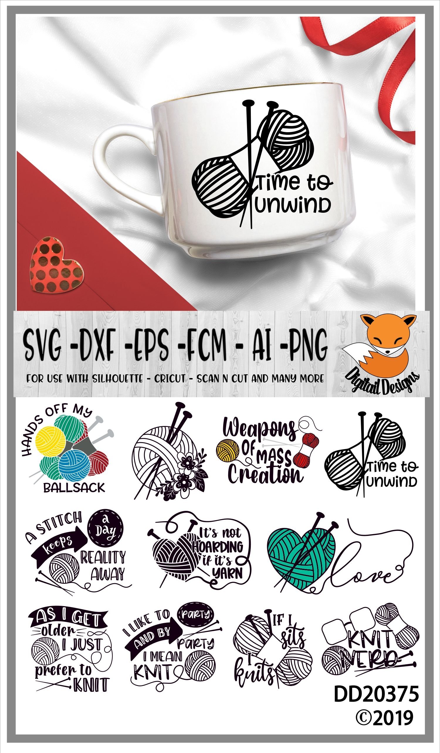 Knitting Bundle SVG 2
