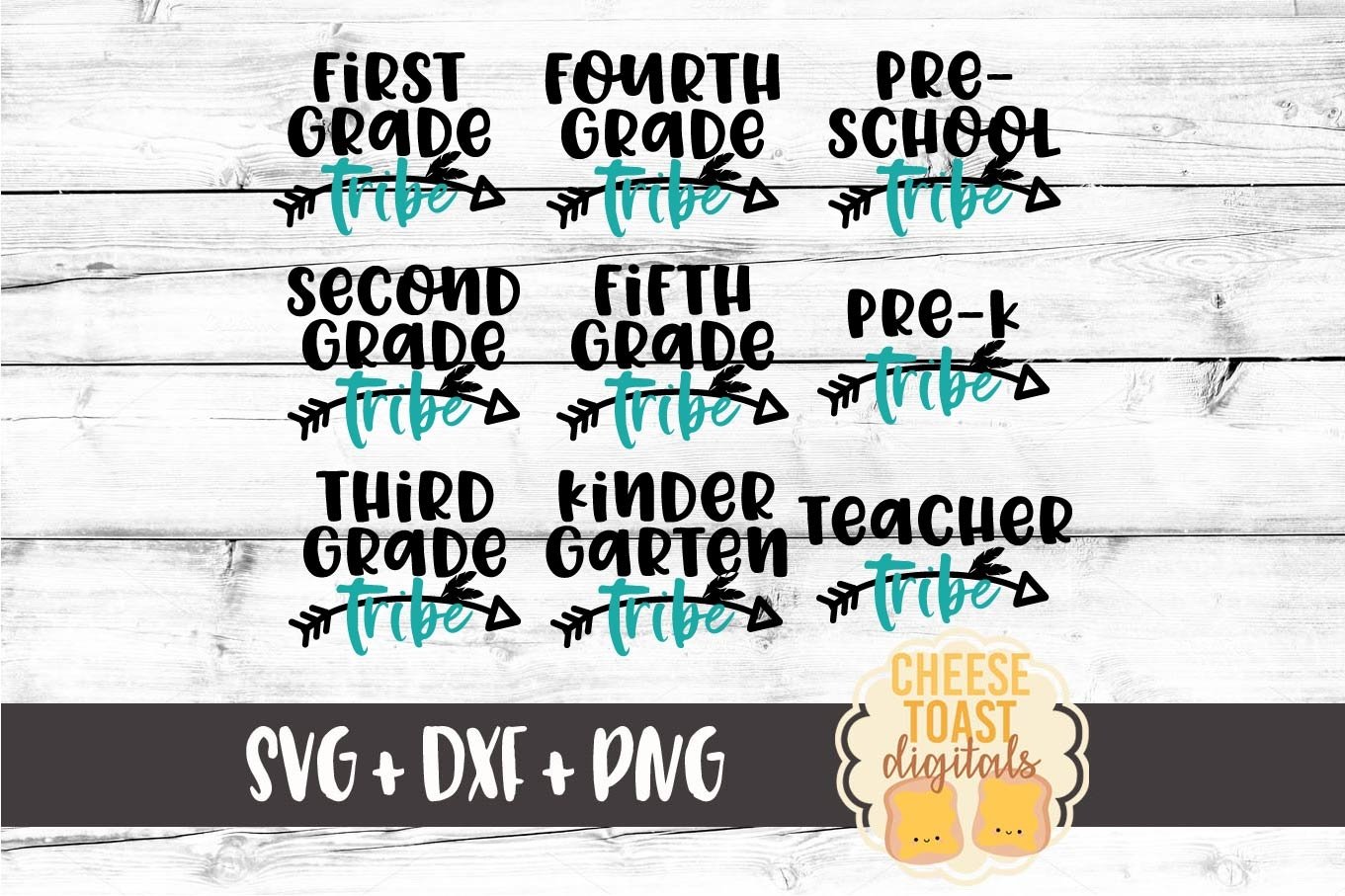 School Tribe Bundle - Back to School SVG Files
