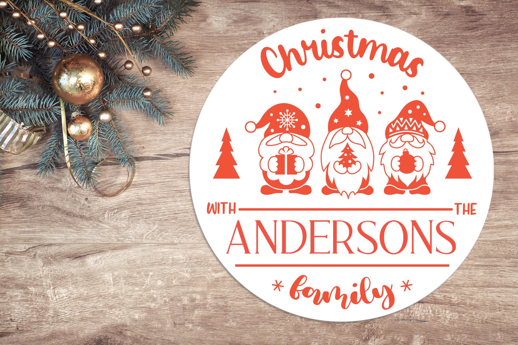 Christmas Monogram svg, Christmas door sign bundle svg cut 3