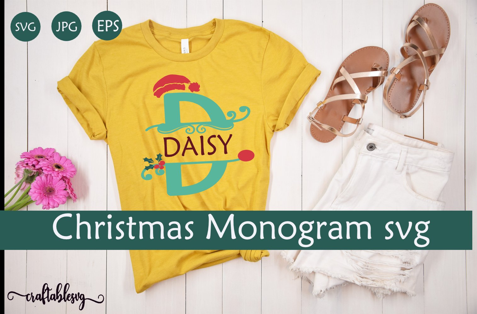 Christmas Split Monogram SVG/ Alphabet Bundle 2