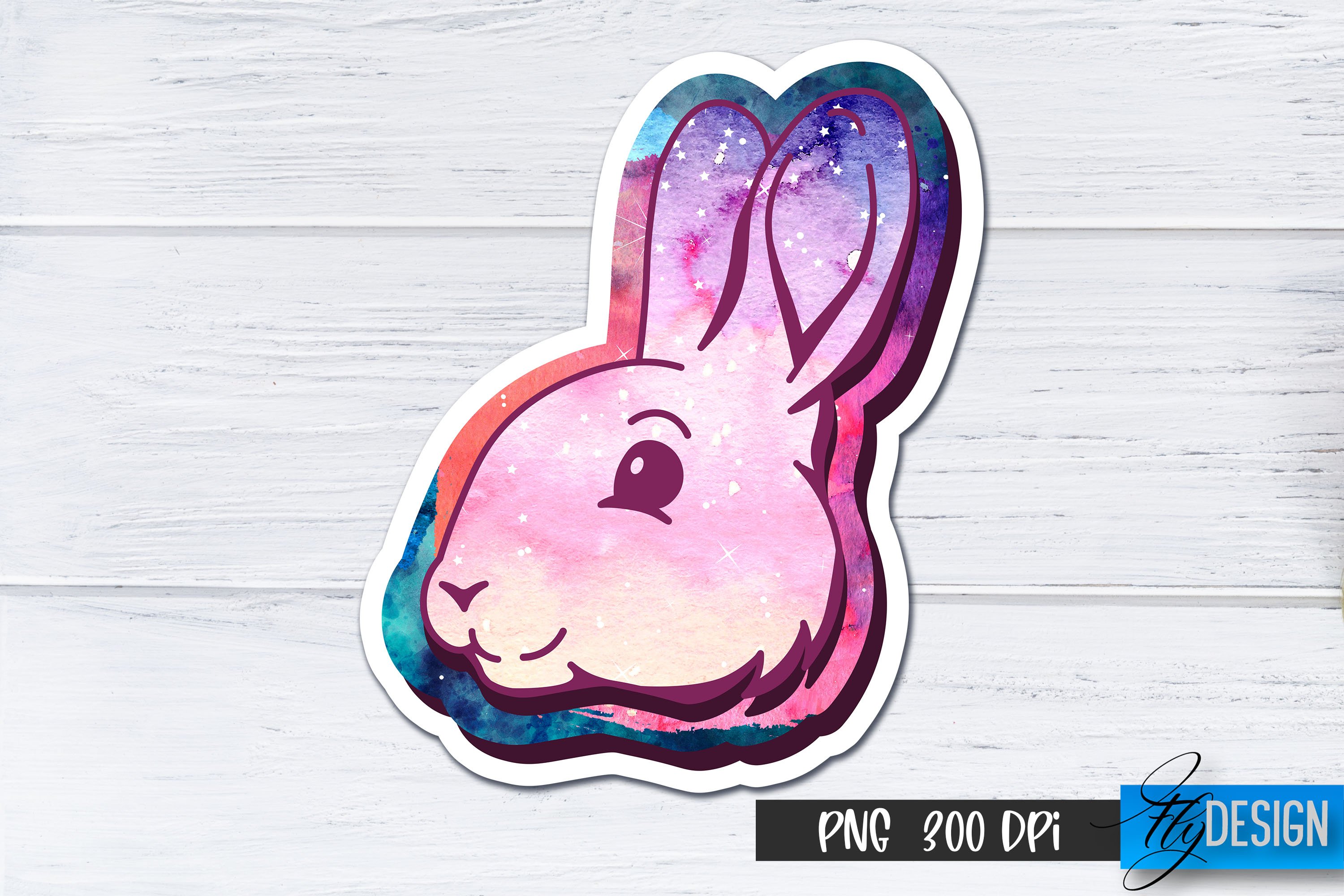 Happy Easter Stickers | Easter Bunny PNG | Easter Egg Hunt 2