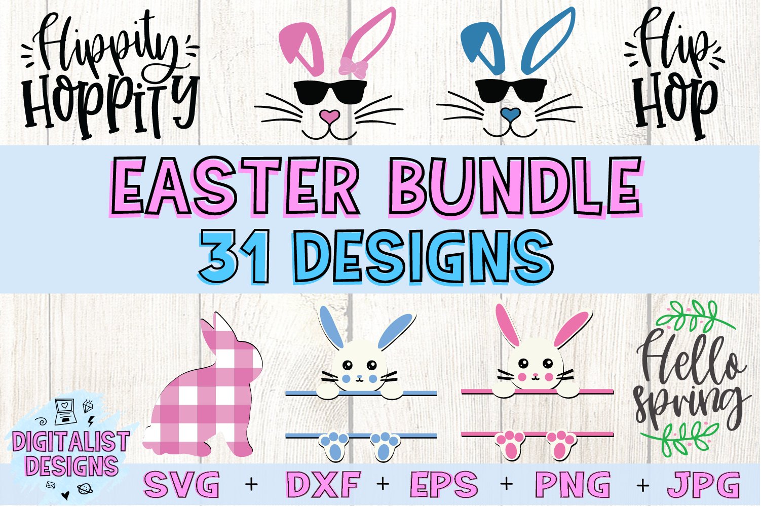 Easter Bundle SVG | Easter SVG | Easter Bunny