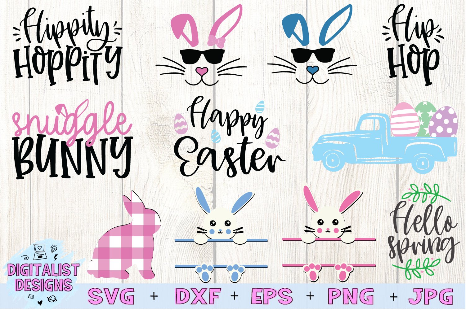 Easter Bundle SVG | Easter SVG | Easter Bunny 2