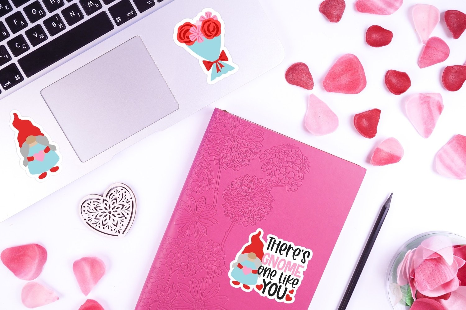 Valentine Packaging stickers | love small business bundle 3