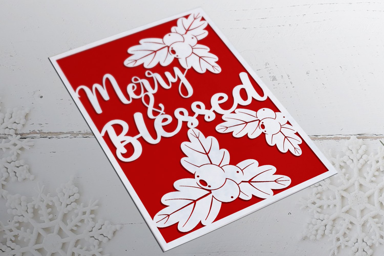 BUNDLE | Christmas Card 4 - svg eps ai png pdf 3
