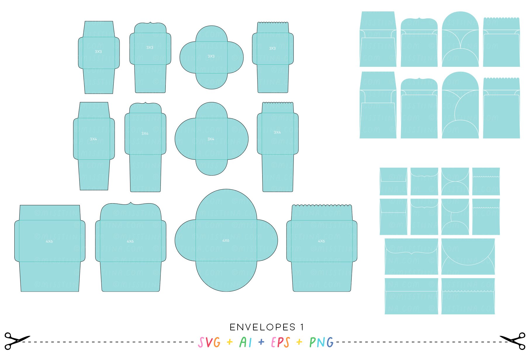 Envelopes Bundle - SVG Cutting Files 2