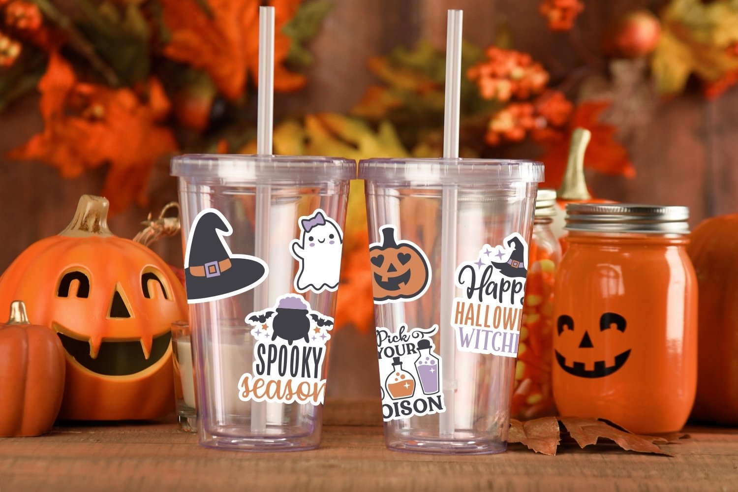 Cute Halloween sticker Bundle | Sweet Halloween stickers 2