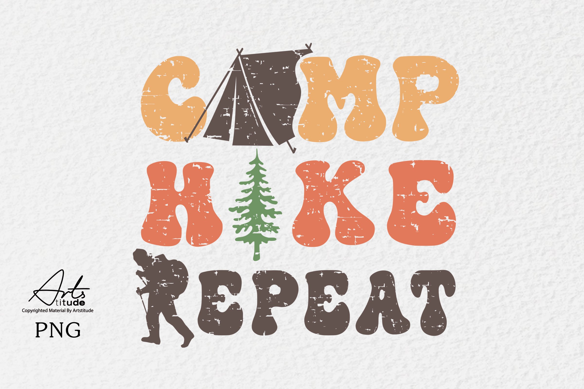 Camping PNG Sublimation Bundle 2