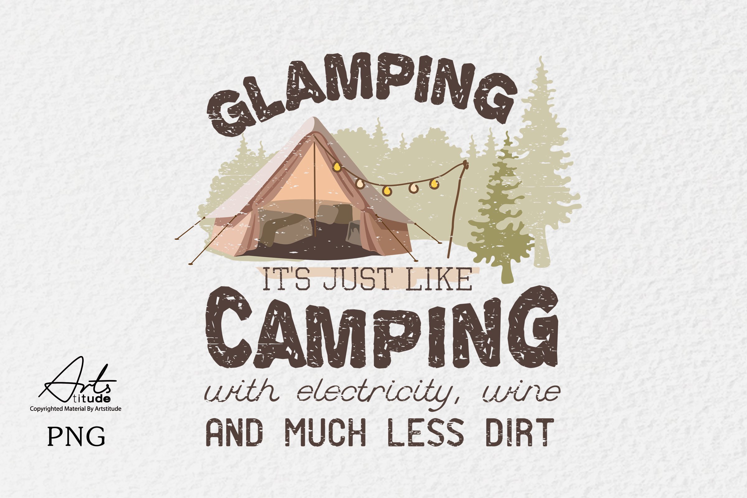 Camping PNG Sublimation Bundle 3