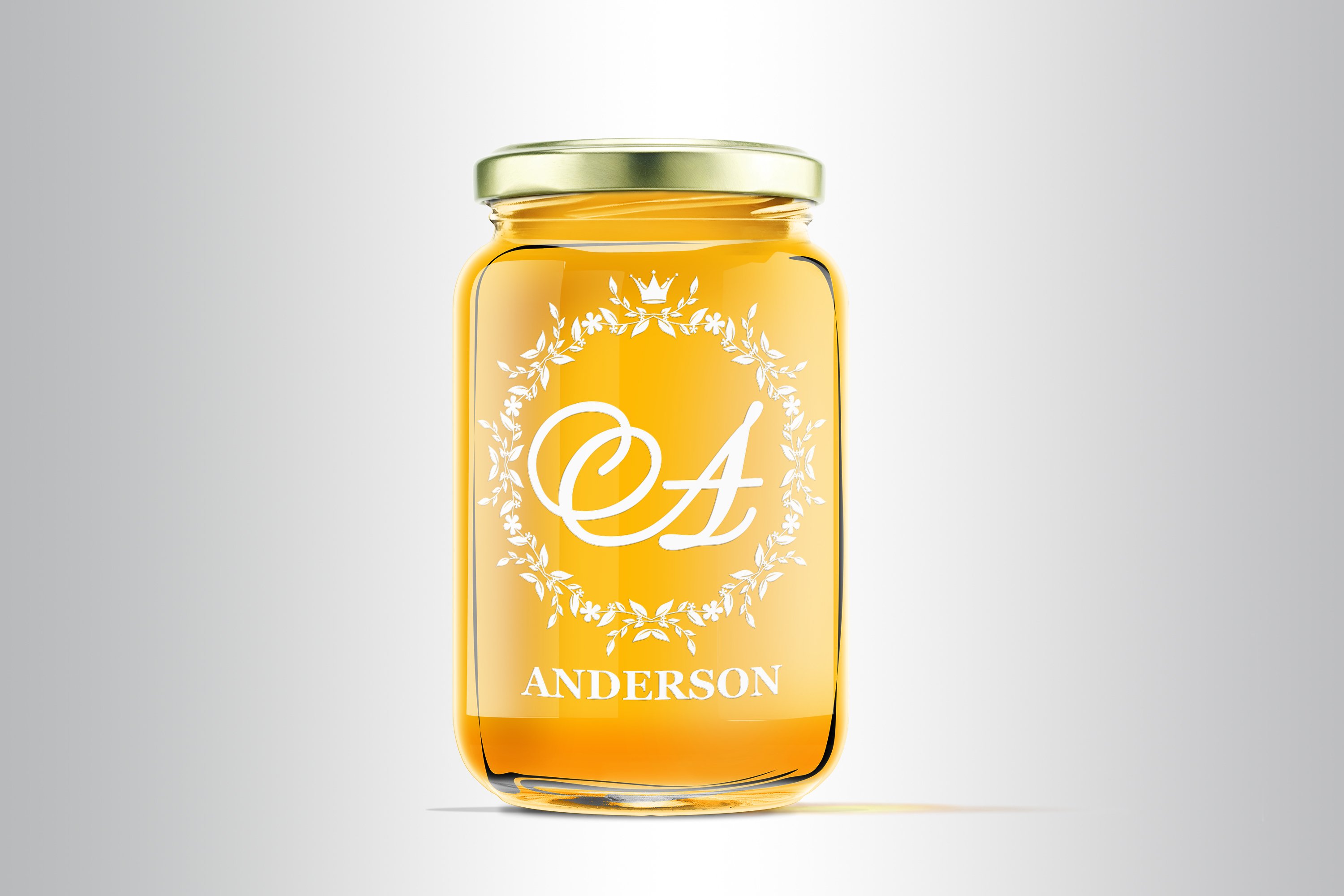 26 Monogram svg Wedding font svg Wreath svg 3