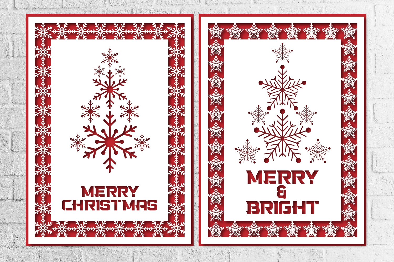 Christmas Greeting Card Bundle svg eps ai png pdf 2