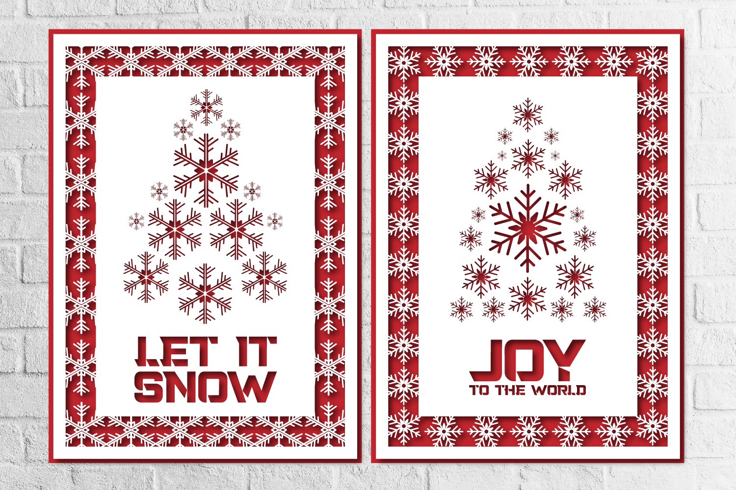 Christmas Greeting Card Bundle svg eps ai png pdf 3