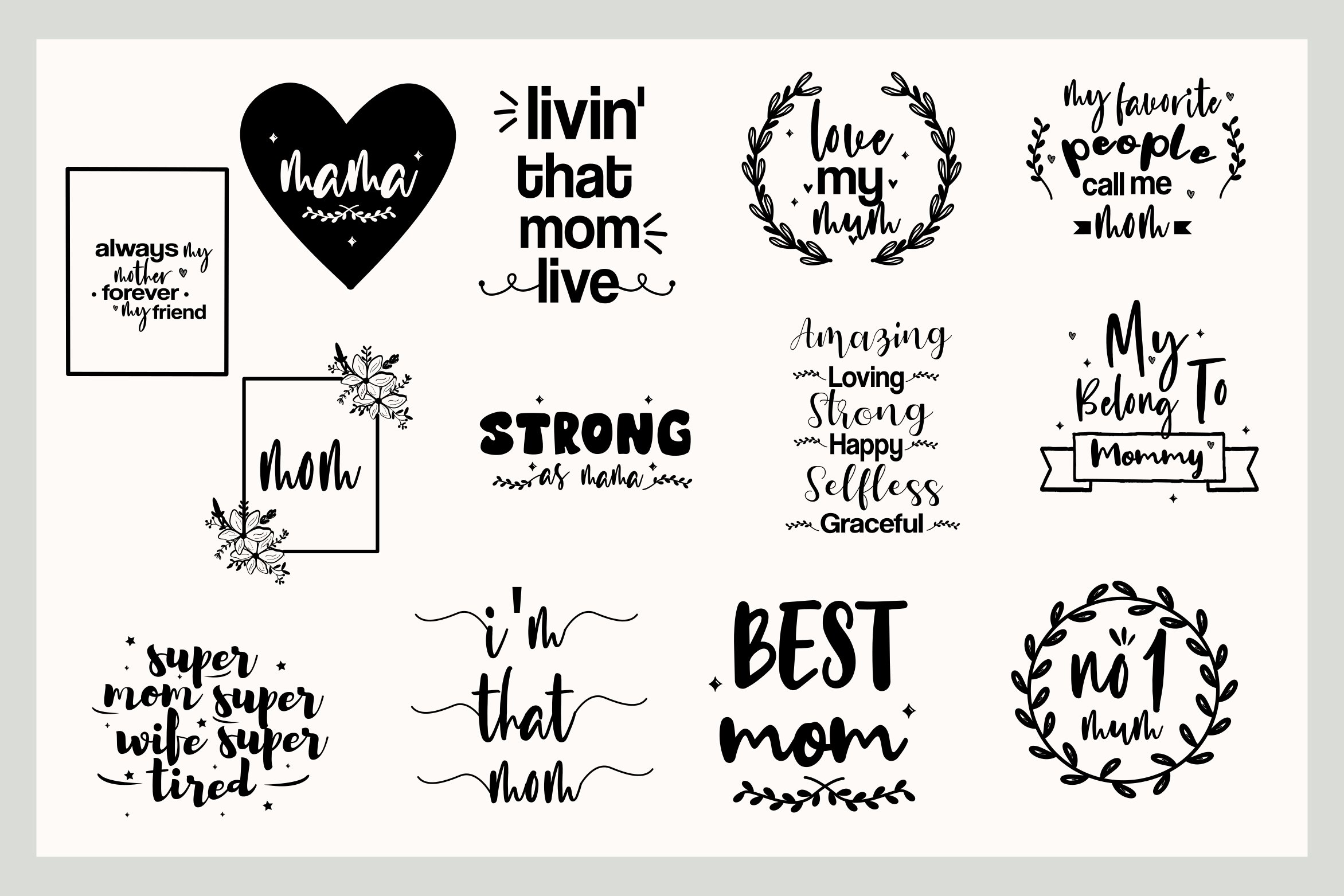 Mothers day SVG Bundle 2