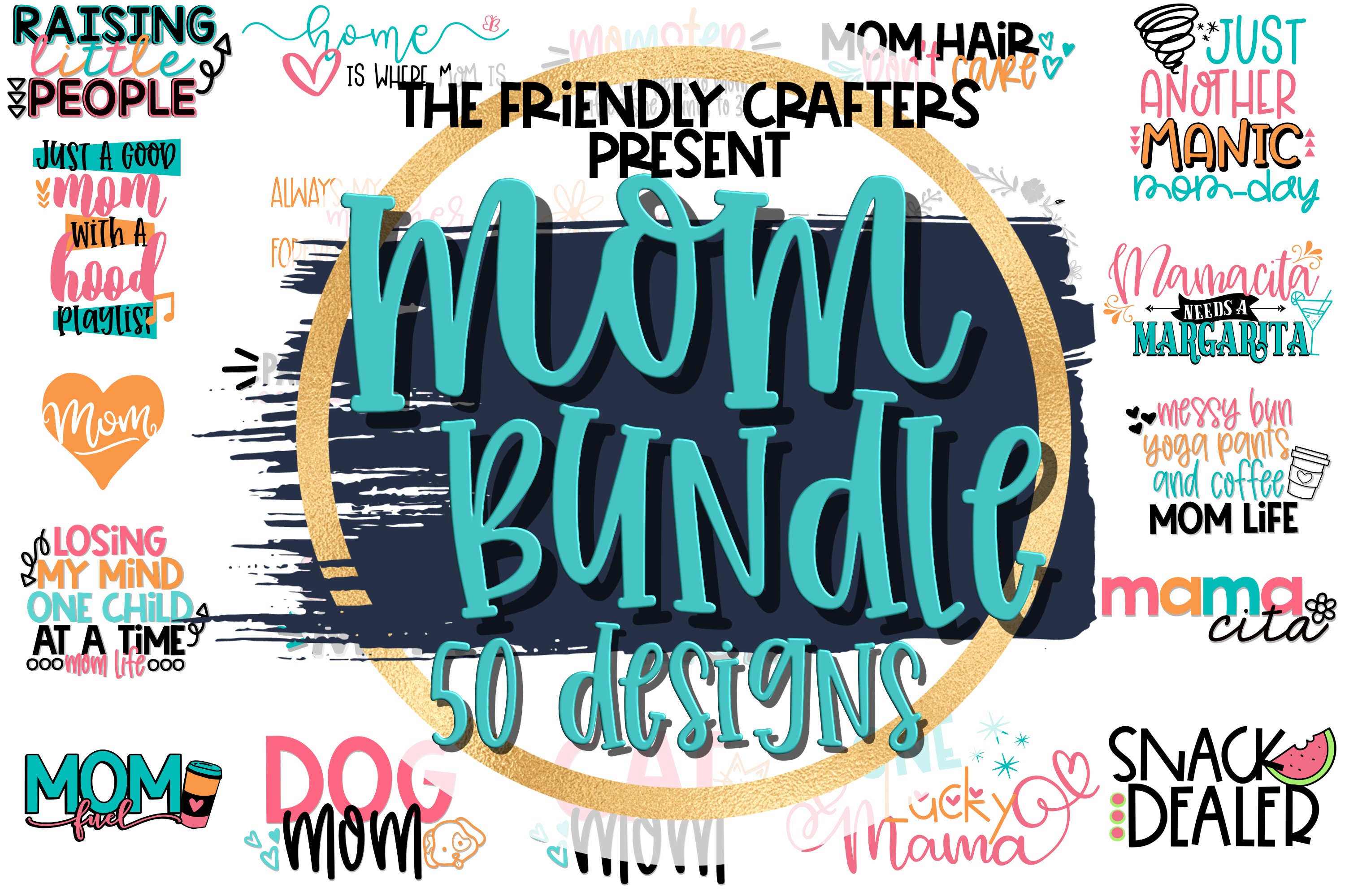 Mom Bundle! - 50 Mom Cut Files! 2