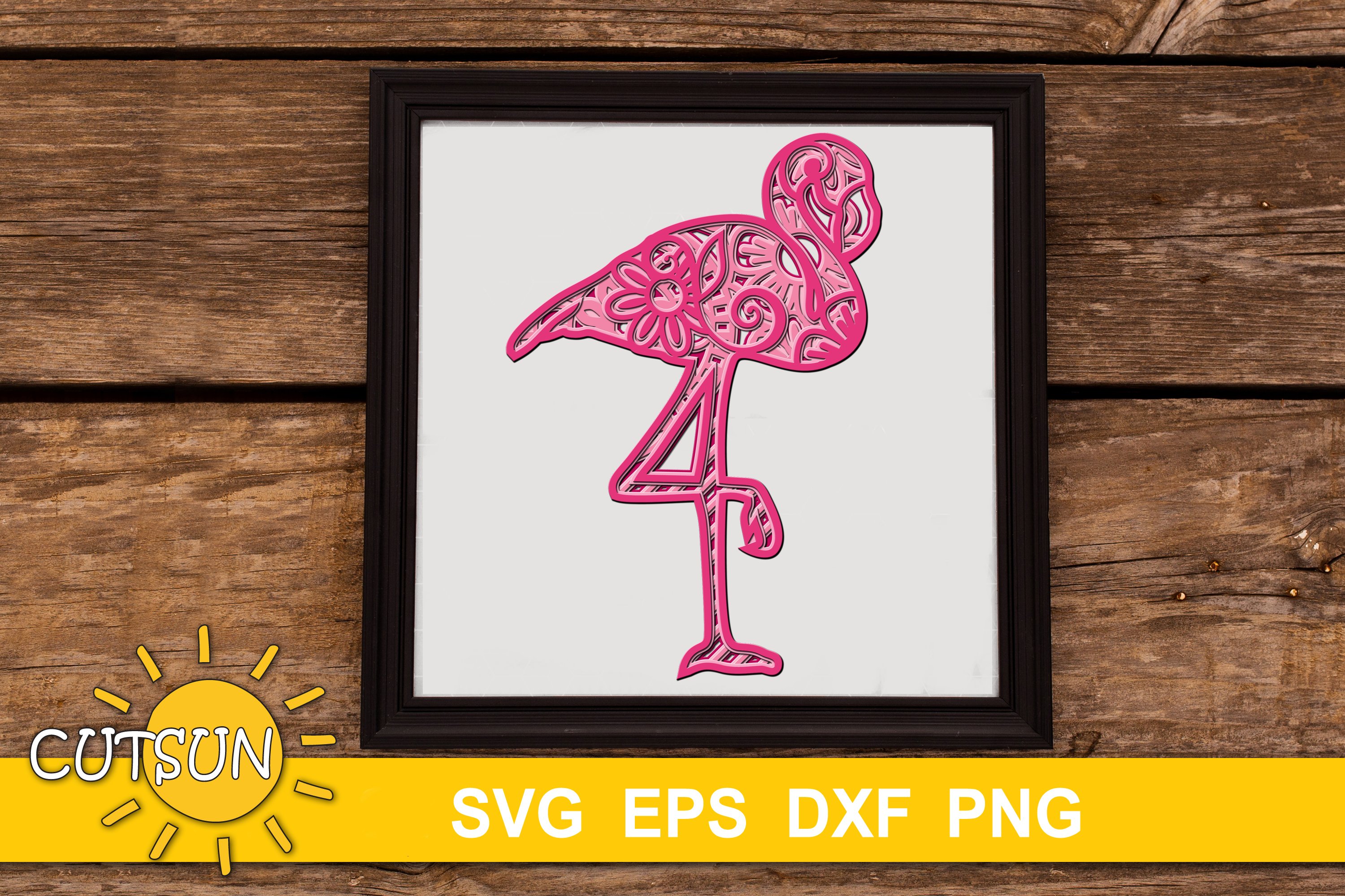 3D Layered Mandala Summer SVG bundle cut files 3