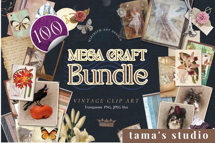 Mega Vintage Bundle Craft