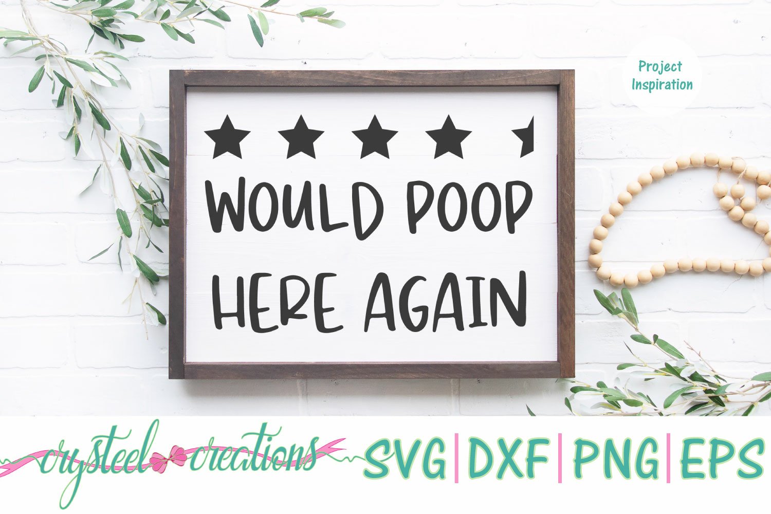 Funny Bathroom Bundle SVG, DXF, PNG, EPS 3