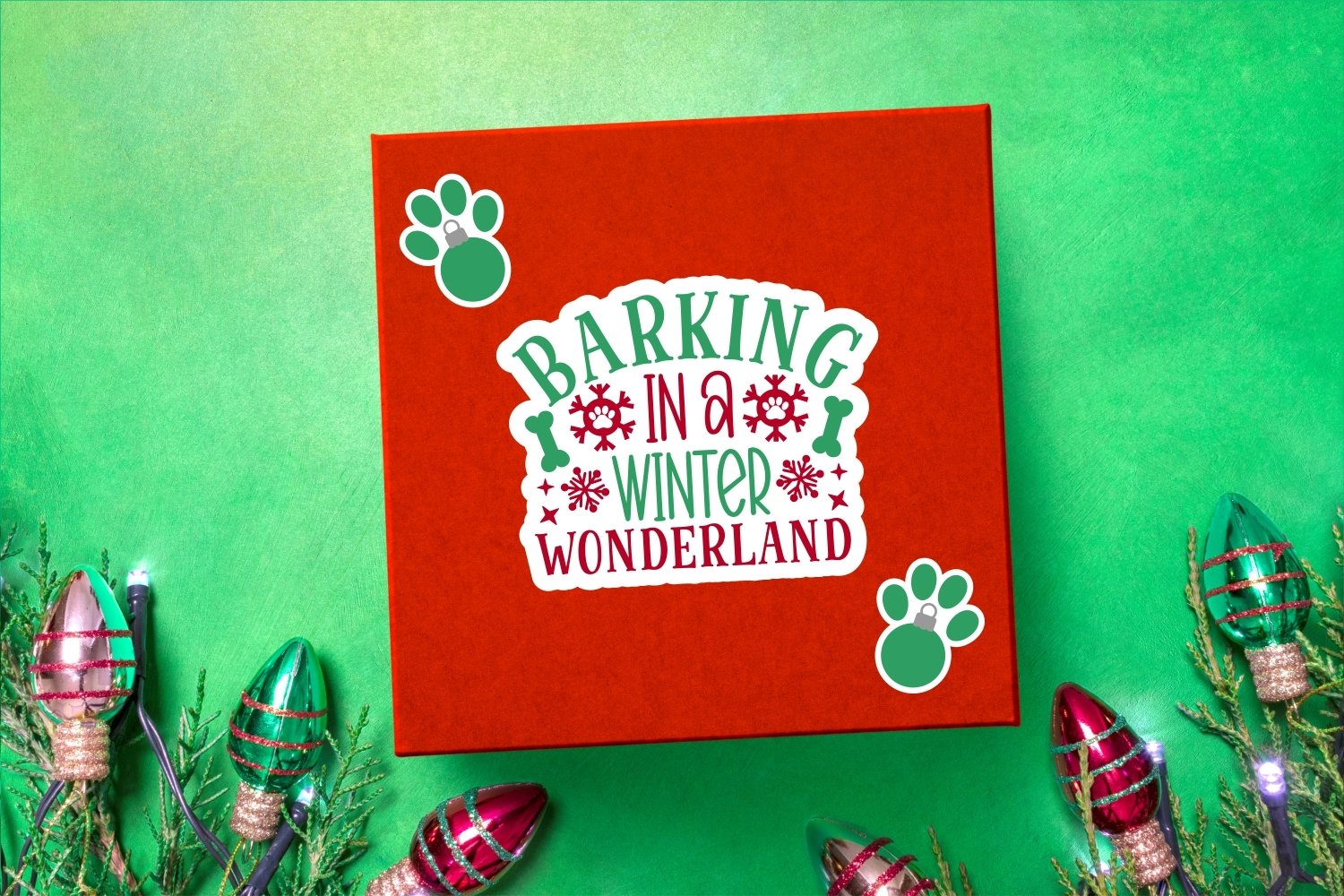 Dog Pet Christmas sticker bundle - 17 designs 2