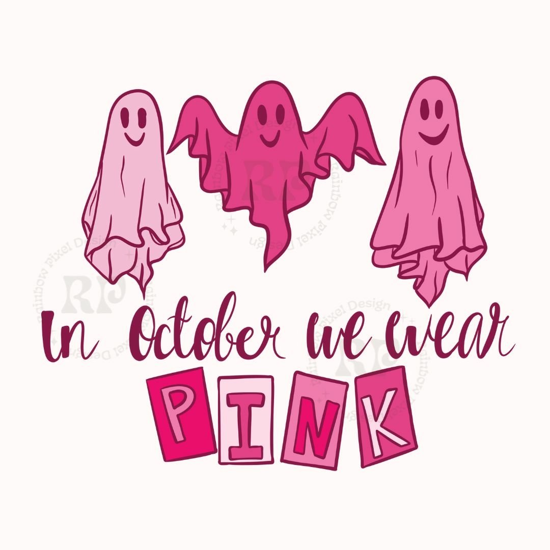 In October We Wear Pink- Breast Cancer Bundle 2