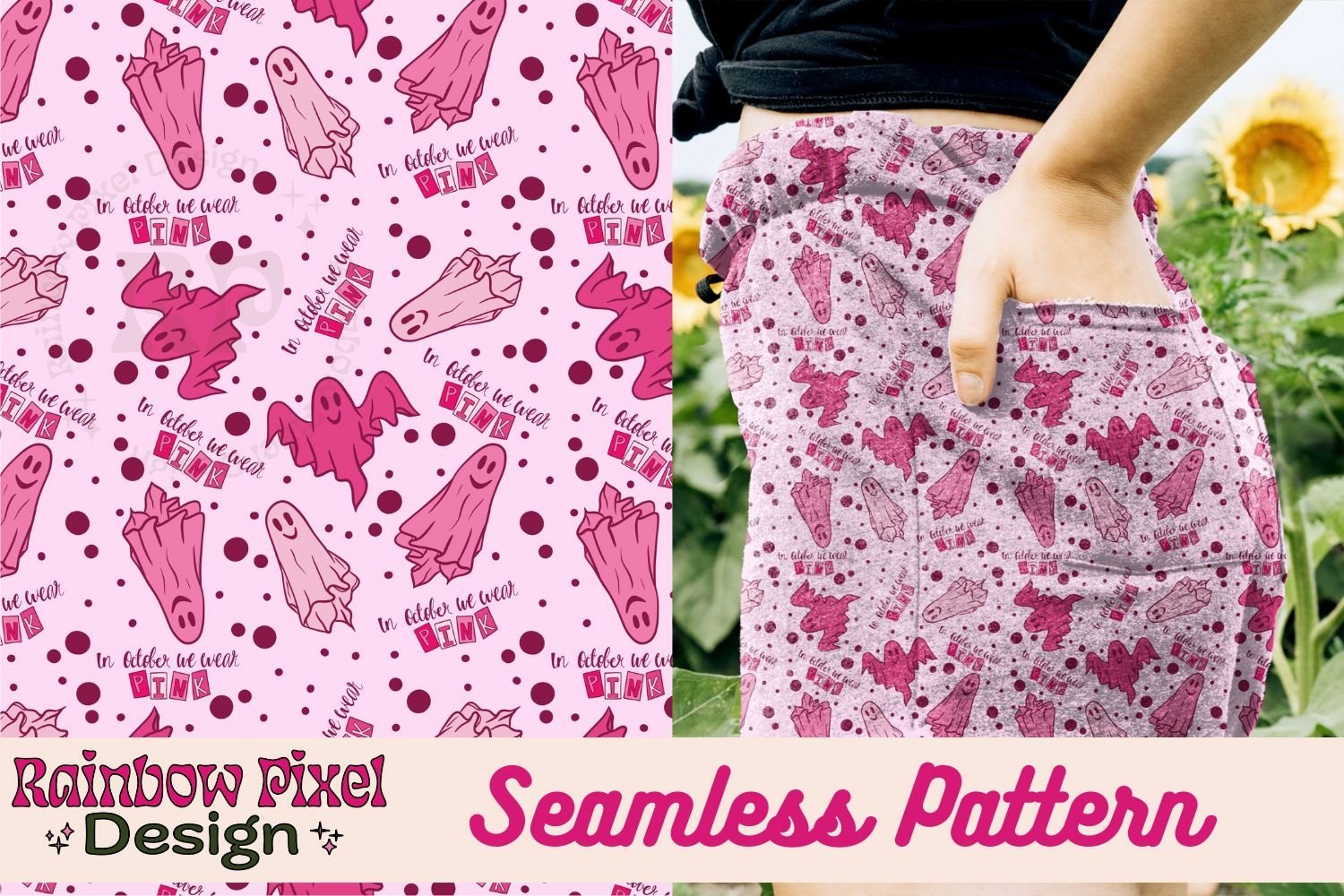 In October We Wear Pink- Breast Cancer Bundle 3