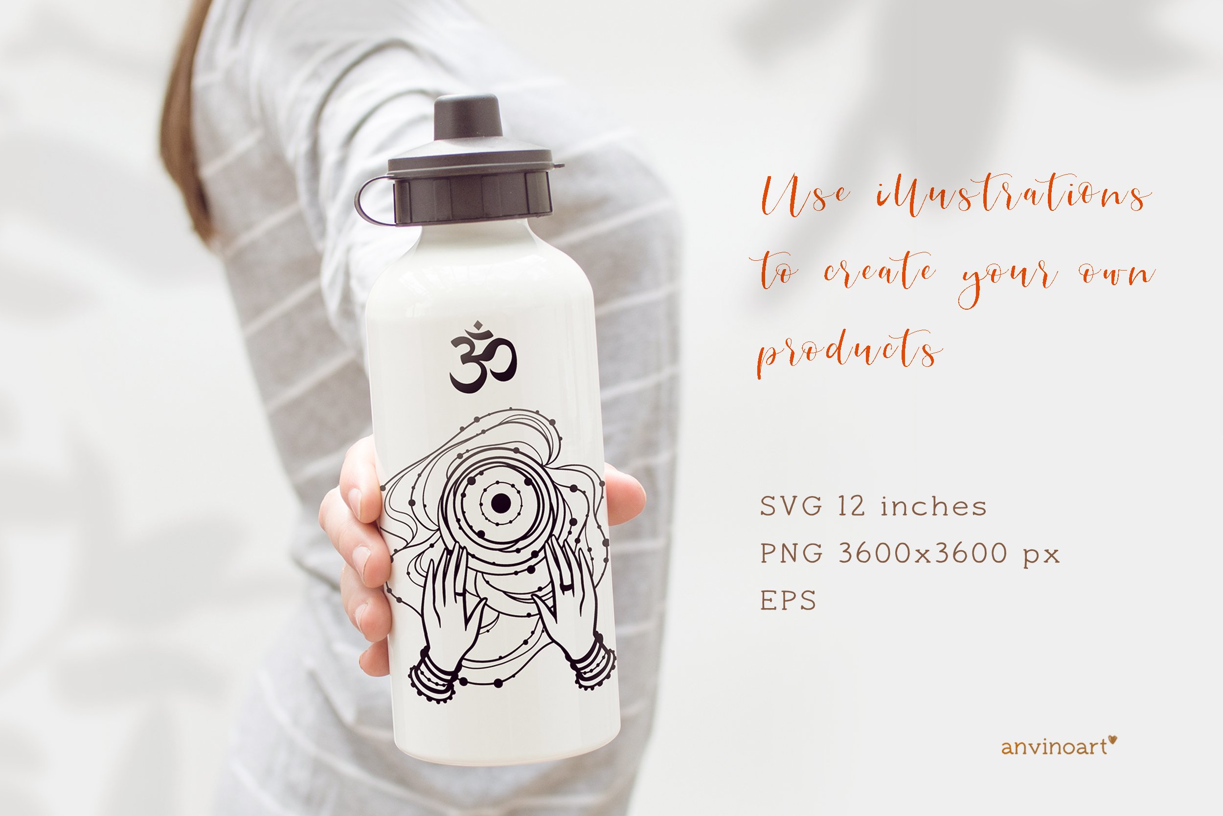 30 Esoteric Yoga elements SVG Vector PNG Zen Om Yoga 3