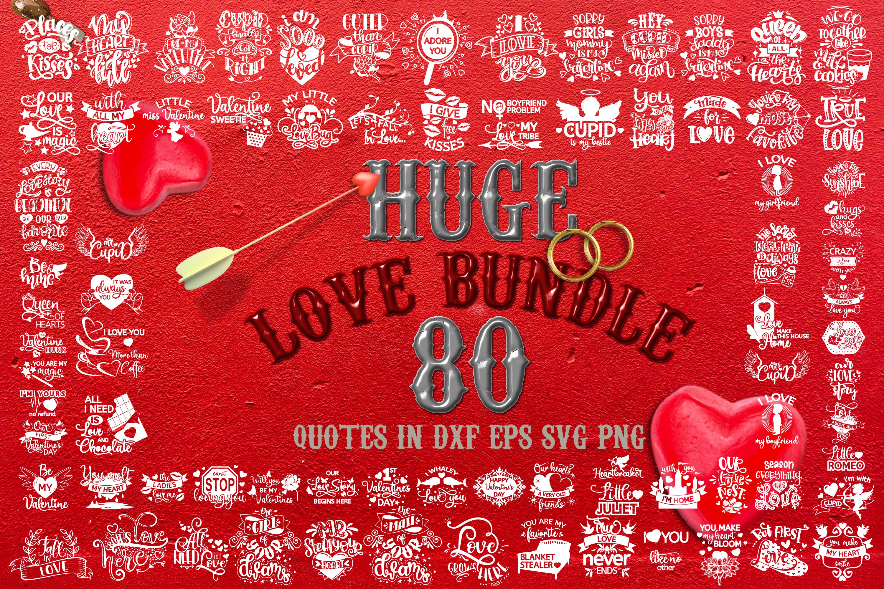 Valentine BUNDLE Valentines day SVG for t-shirt Design LOVE