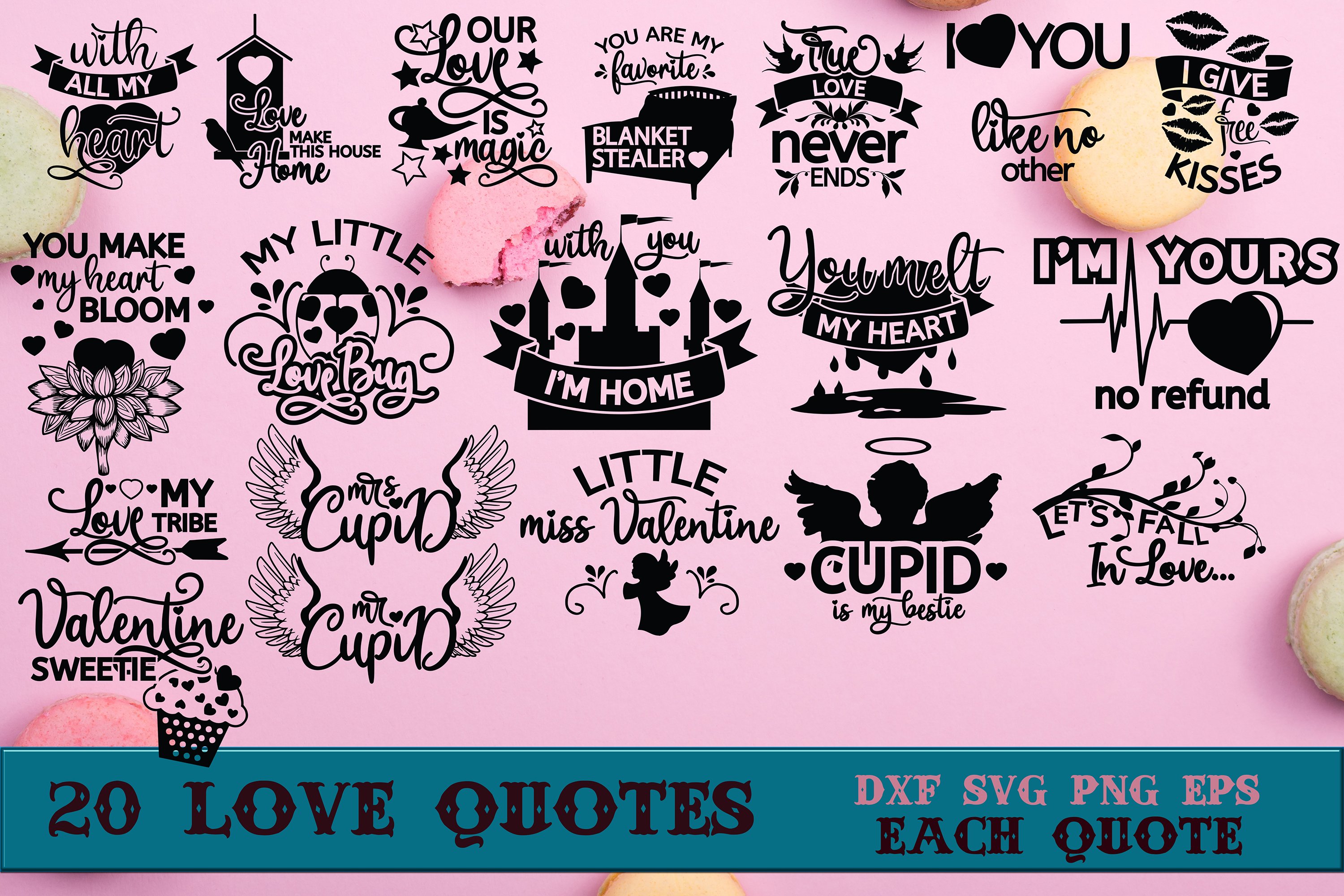 Valentine BUNDLE Valentines day SVG for t-shirt Design LOVE 3