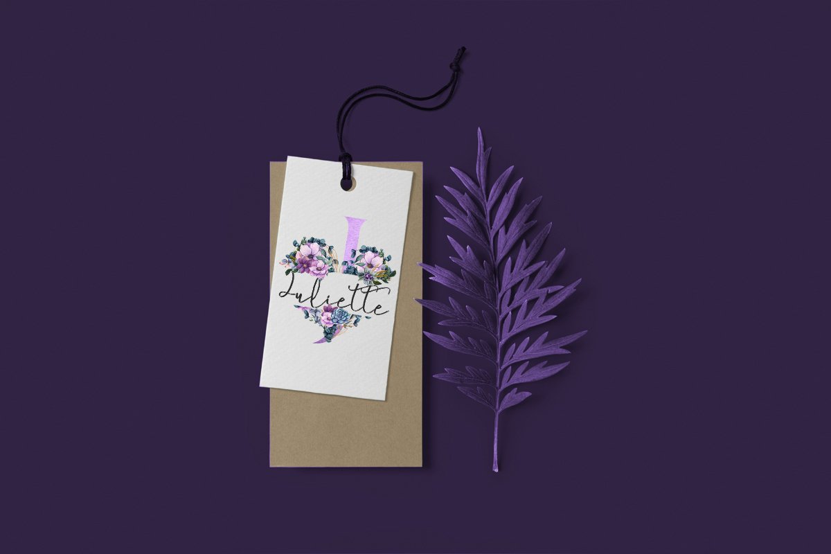 Family Romantic Decorative Monogram Bundle 2